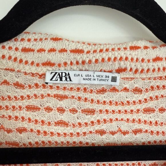 ZARA | knit crop polo top - Picture 2 of 9